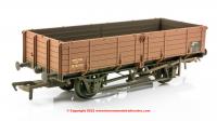 38-701A Bachmann BR 12T Pipe Wagon BR Bauxite (Late) - Weathered